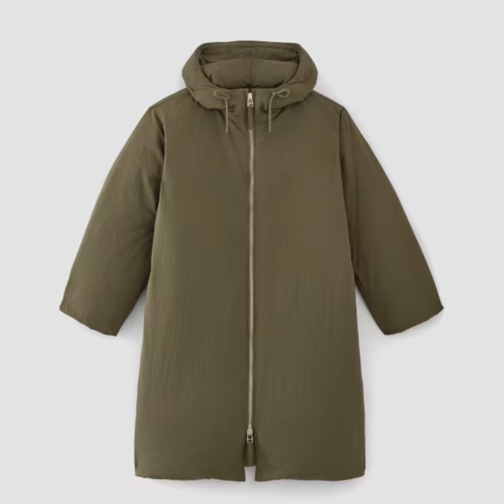 Everlane Long Down Puffer NWT - Size L (fits like oversized XL)